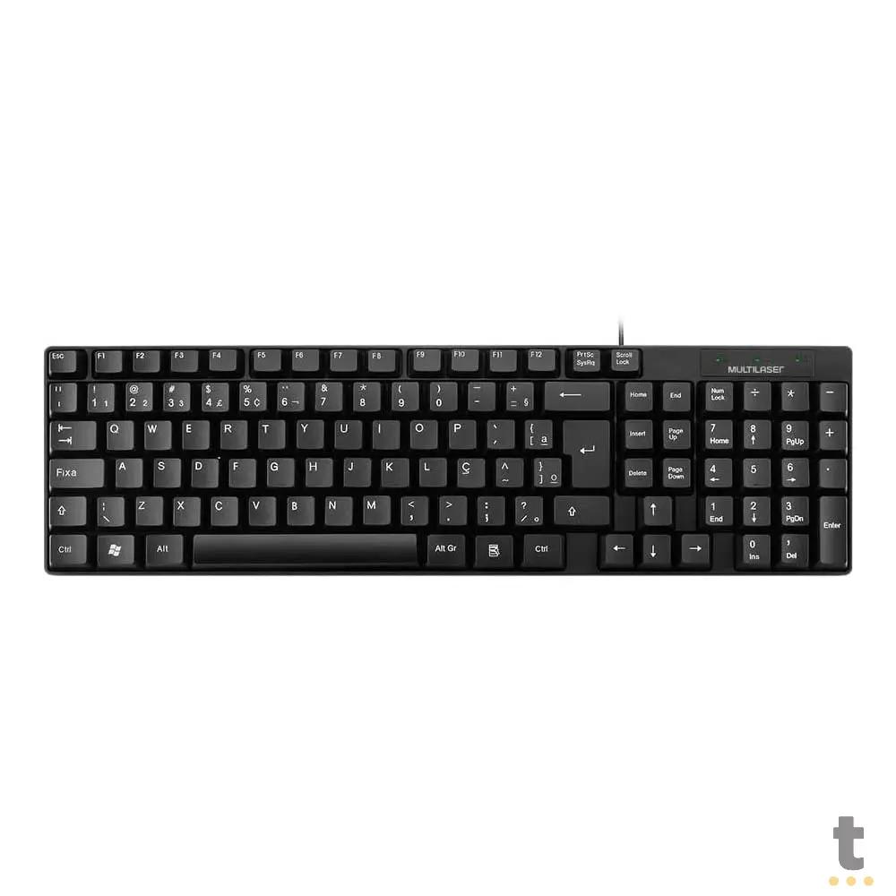 Teclado Usb Multi Preto - TC193 Truedata